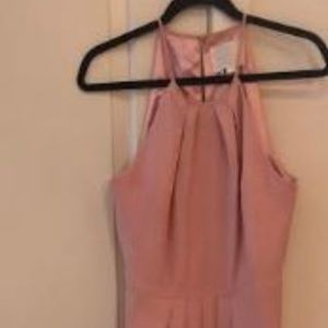 Blush Weddington Way Maxi Bridesmaids Dress 10